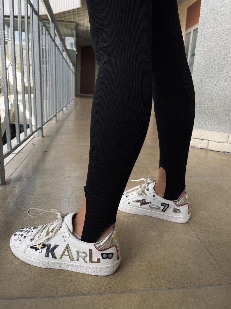 Легінси жіночі зі штрипками Intruder чорні - Зображення 9