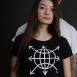 Черная футболка Рассвет с оригинальной биркой