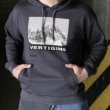 Худи с принтом 'Vertigine' графит