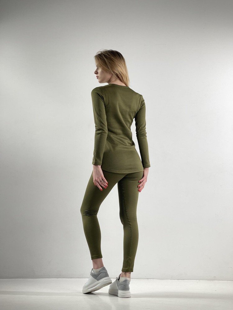 Термобілизна жіноча Thermo hot" хакі" - Зображення 9