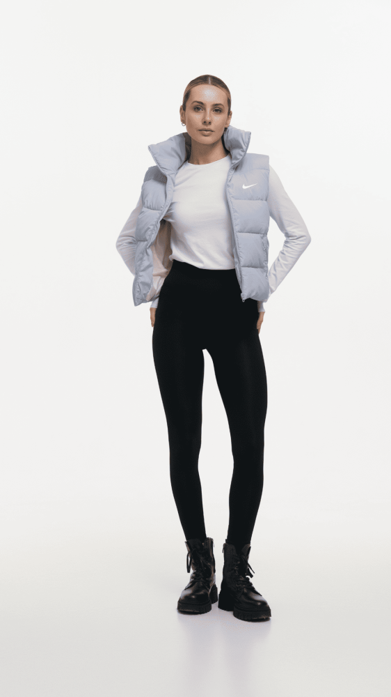 Жилетка жiноча легка Nike" блакитна (1550280792)" - Зображення 5