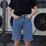 Жіночі джинсові шорти without sali blue