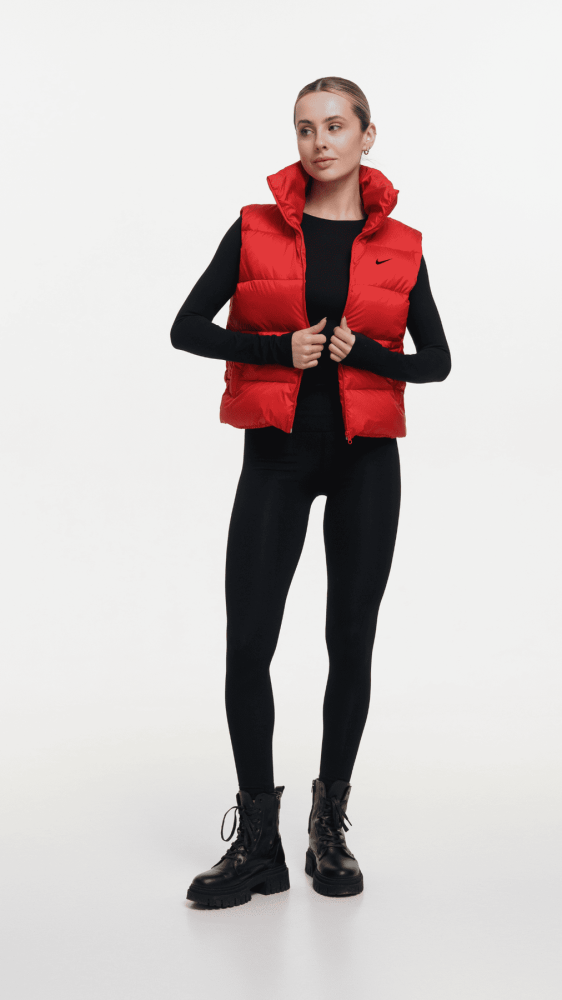 Жилетка жiноча легка Nike" червона (1950846609)" - Зображення 4