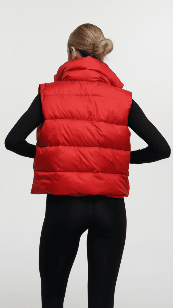 Жилетка жiноча легка Nike" червона (1950846609)" - Зображення 5