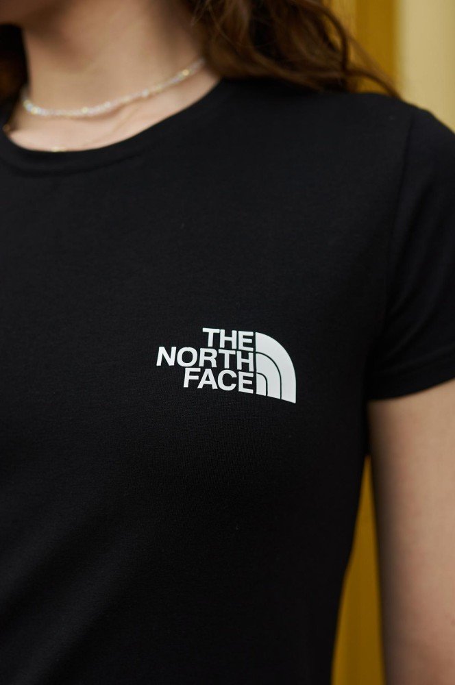 Жіноча футболка TNF чорна - Зображення 3