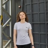 Жіноча футболка Puma сіра