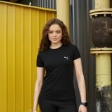 Жіноча футболка Puma чорна