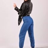 Штаны женские синие