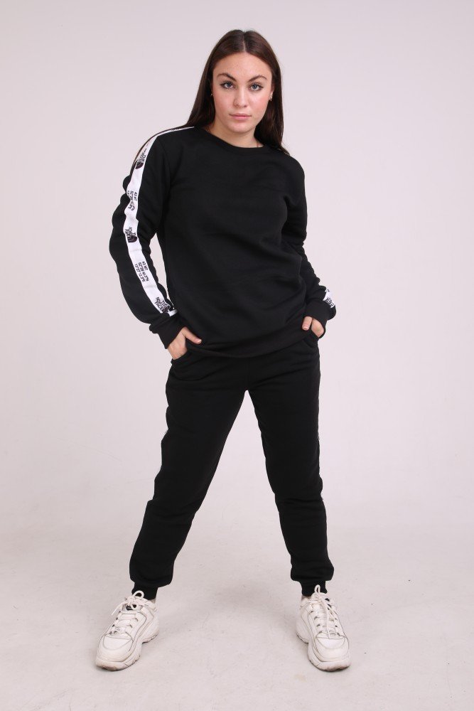 Штаны утеплённые чёрные с лампасами The North Face - Зображення 2