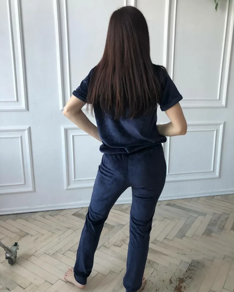 Костюм для дома синий - Зображення 2