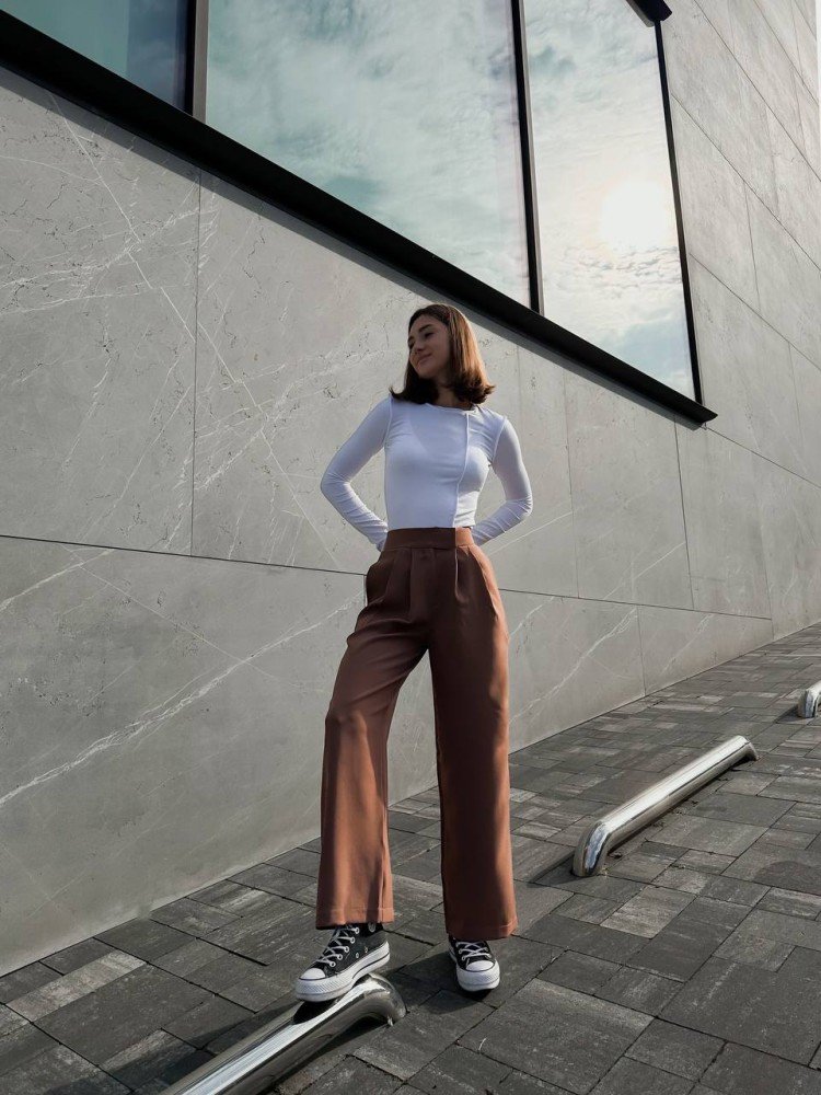 Брюки Reload - Marseille, коричневий - Зображення 2