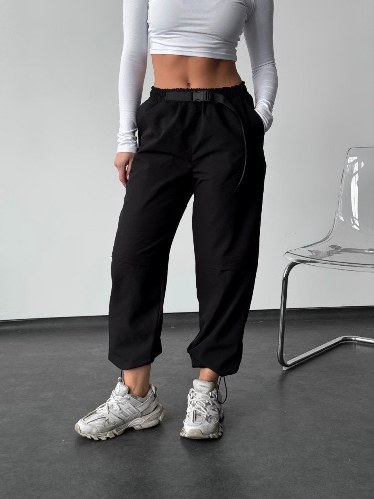 Штани жіночі Reload - Stone, чорний - Зображення 3