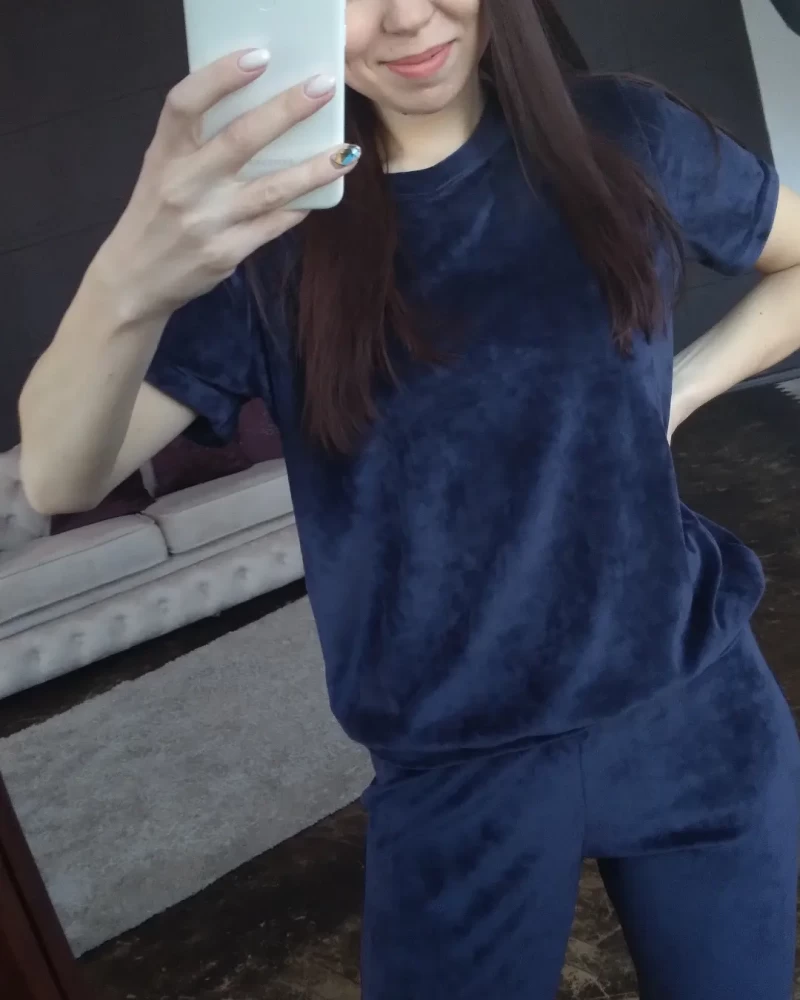 Костюм для дома синий - Зображення 3