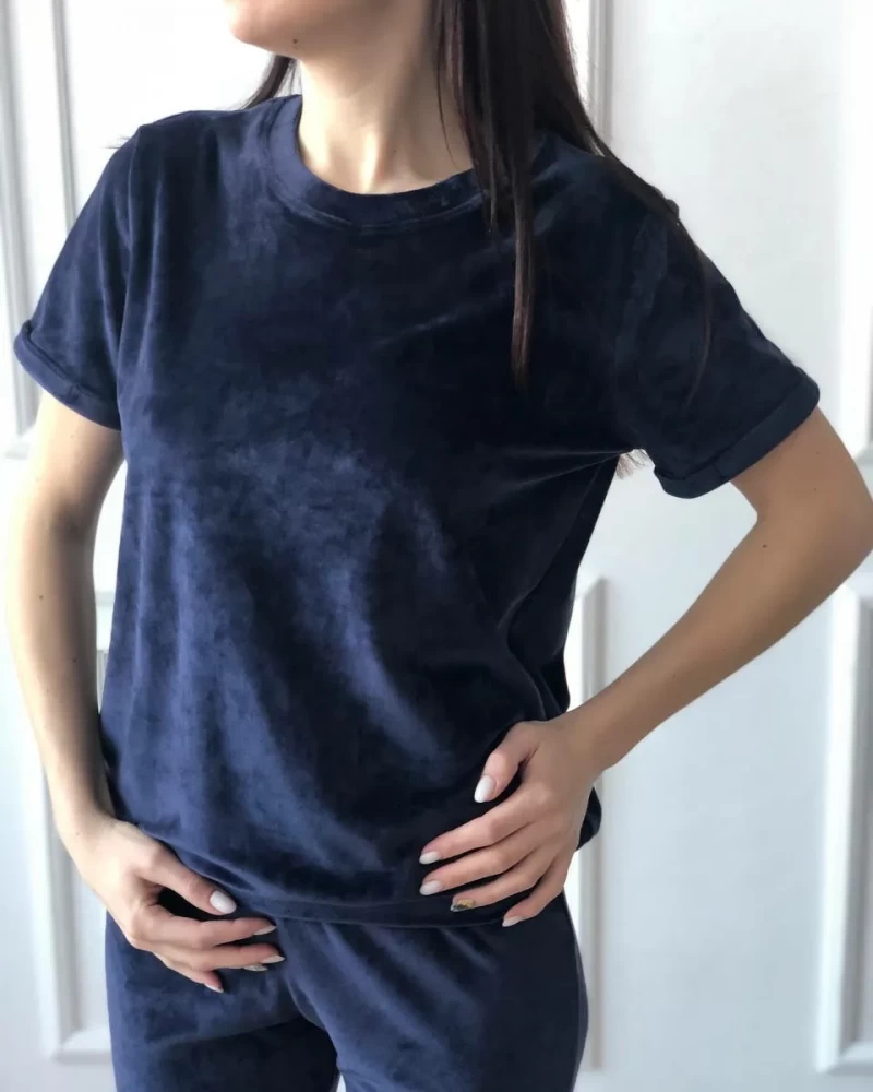 Костюм для дома синий - Зображення 4