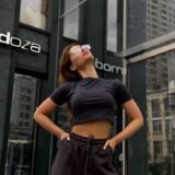 Кроп-топ Reload - Neat, чорний