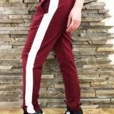 Женские штаны Slim Fit burgundy