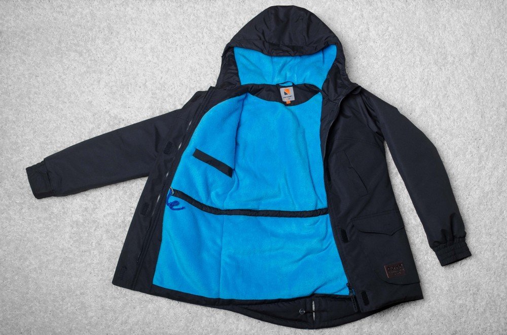 Жіноча парка Olymp - Black and Blue - Зображення 2