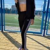 Костюм у стилі Adidas чорний