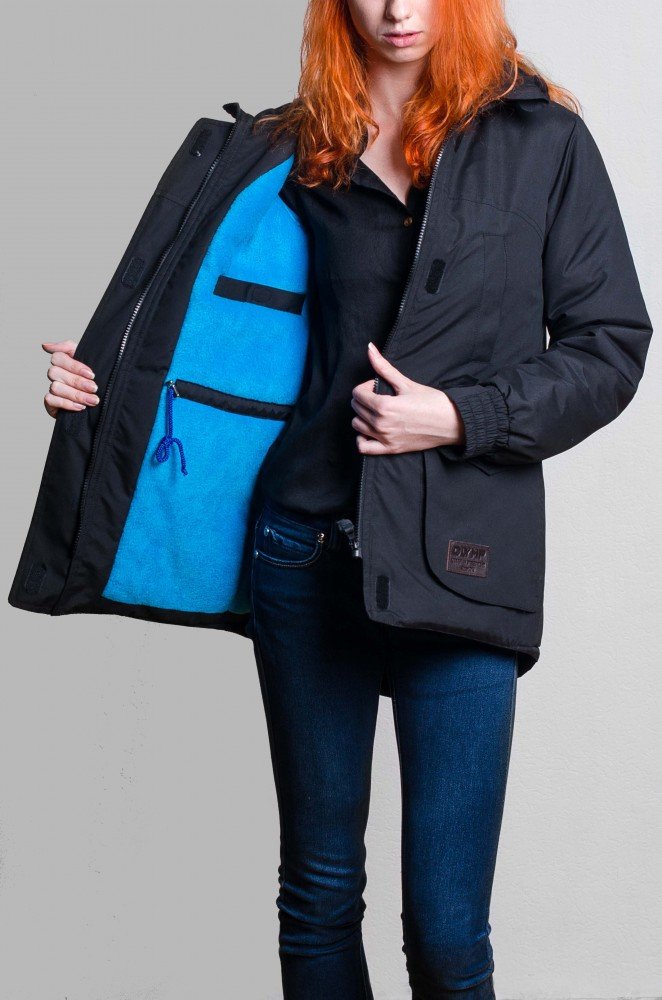 Жіноча парка Olymp - Black and Blue - Зображення 4