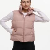 Жилетка жіноча Lola" пудрова"