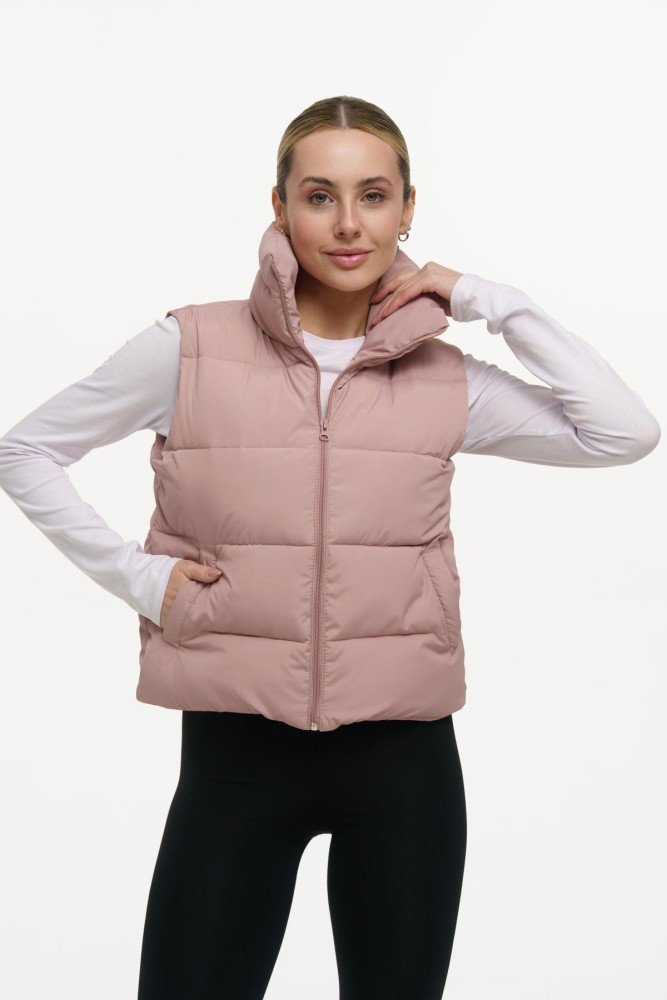 Жилетка жіноча Lola" пудрова"