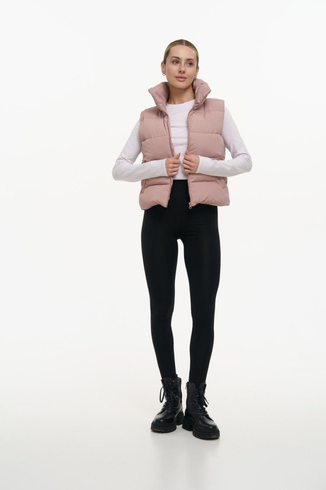 Жилетка жіноча Lola" пудрова" - Зображення 2