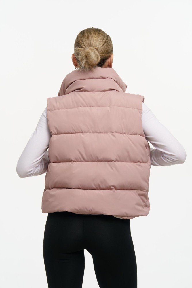 Жилетка жіноча Lola" пудрова" - Зображення 4
