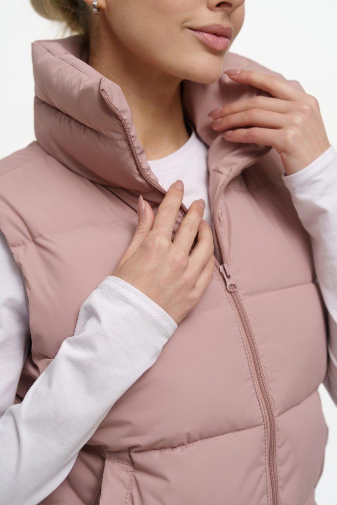 Жилетка жіноча Lola" пудрова" - Зображення 5