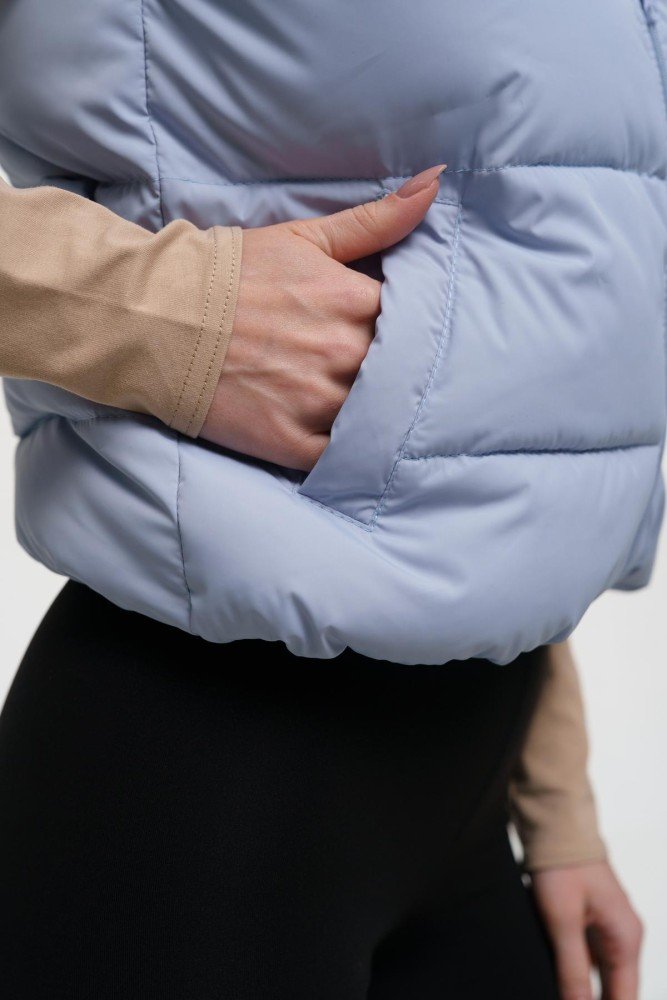 Жилетка жіноча Lola" блакитна" - Зображення 7