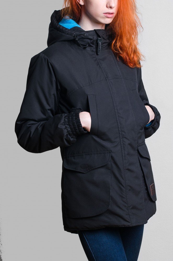 Жіноча парка Olymp - Black and Blue - Зображення 5