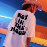 Жіноча біла футболка з ДТФ | 59-007