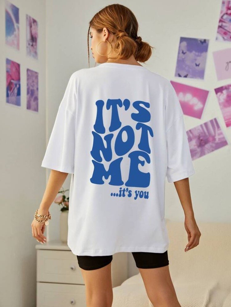 Жіноча біла футболка з ДТФ | 59-048