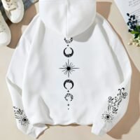 Худі жіноче біле ДТФ | 32-025