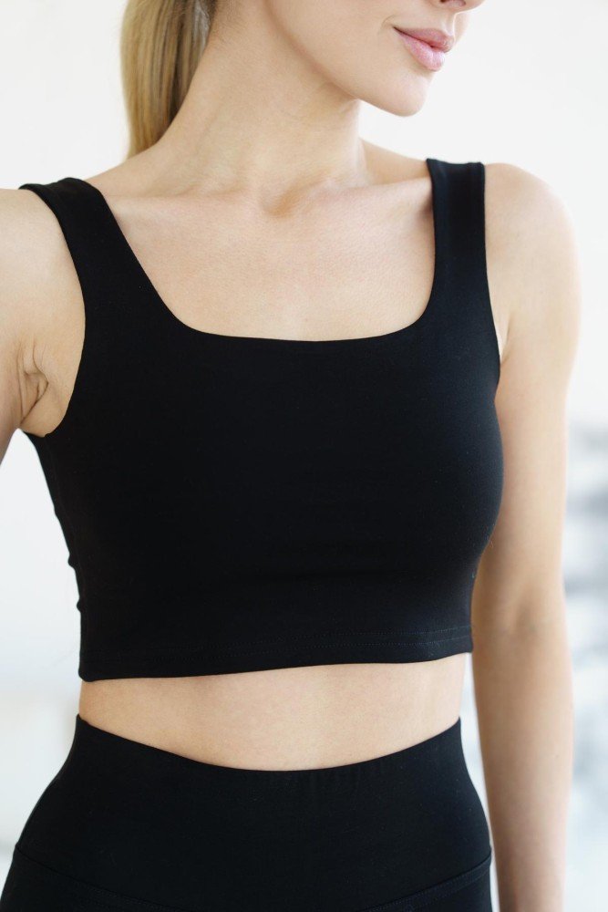 Комплект жiночий лосини + топ Eva" чорний (1667956258)" - Зображення 4