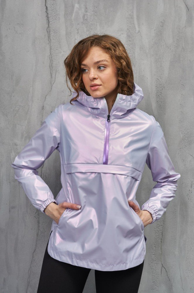 Анорак женский лиловый Unique" "