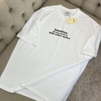 Футболка Vetements Sometimes White чоловіча біла бавовна оверсайз f720