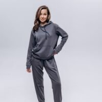 Костюм жіночий (unisex) графіт двохнитка