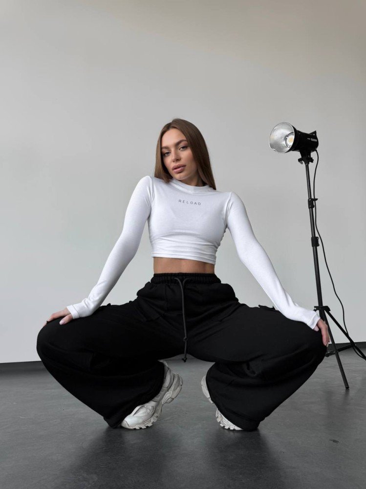 Штани-кльош Reload - Forte, чорний - Зображення 3