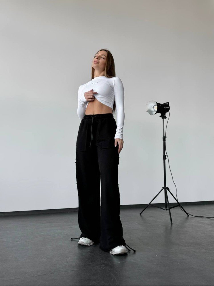 Штани-кльош Reload - Forte, чорний - Зображення 4