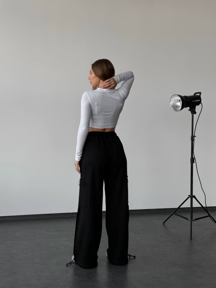 Штани-кльош Reload - Forte, чорний - Зображення 5