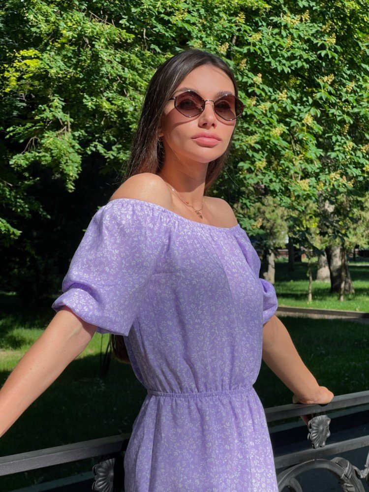 Сукня Reload - Flora, бузковий - Зображення 2