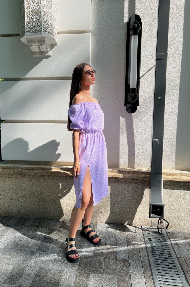 Сукня Reload - Flora, бузковий - Зображення 4