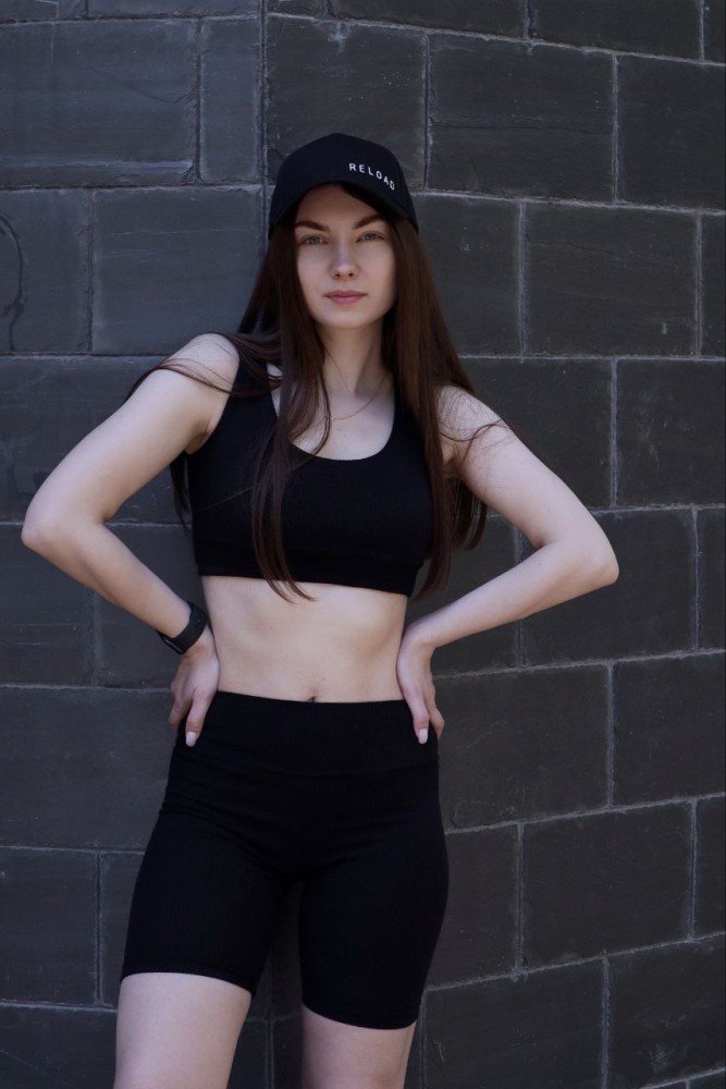 Жіночий топ - Reload, чорний - Зображення 3