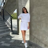 Жіночий комплект з мусліну Reload - Summer, білий