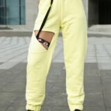 Штаны женские лимонные 'Loop'