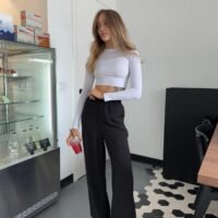 Штани-кльош Reload - Siara, чорний