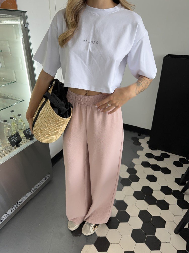 Штани-кльош Reload - Siara, пудровий - Зображення 3