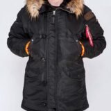 Аляска N-3B Olymp 2018 - Old School, Slim Fit, Black