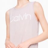 Женская бежевая спортивная майка топ Calvin Klein Performance, original