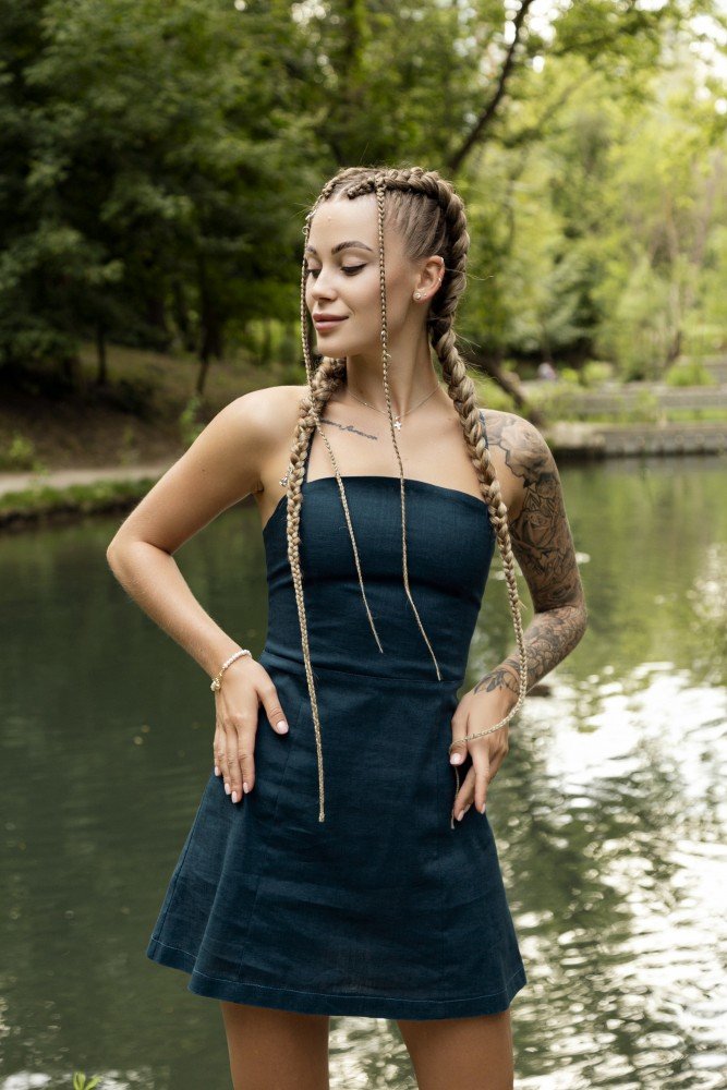 Сарафан изумрудныйLine" " - Зображення 8